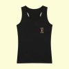Dance Design Learn Social Dancing Female Black Tanktop - Front