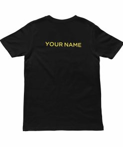 Desiflow Unisex Classic Black Tshirt - Back - Flauntpassion India