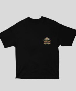 Keep Calm and Kizomba Unisex Oversized Bottle Black Tshirt - Flauntpassion