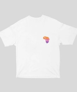 Kizomba State of Mind Unisex Oversized White Tshirt - Front