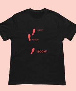 Boom Chick Chick Zouk Rhythm Unisex Black Tshirt - Front