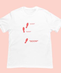 Boom Chick Chick Zouk Rhythm Unisex White Tshirt - Front