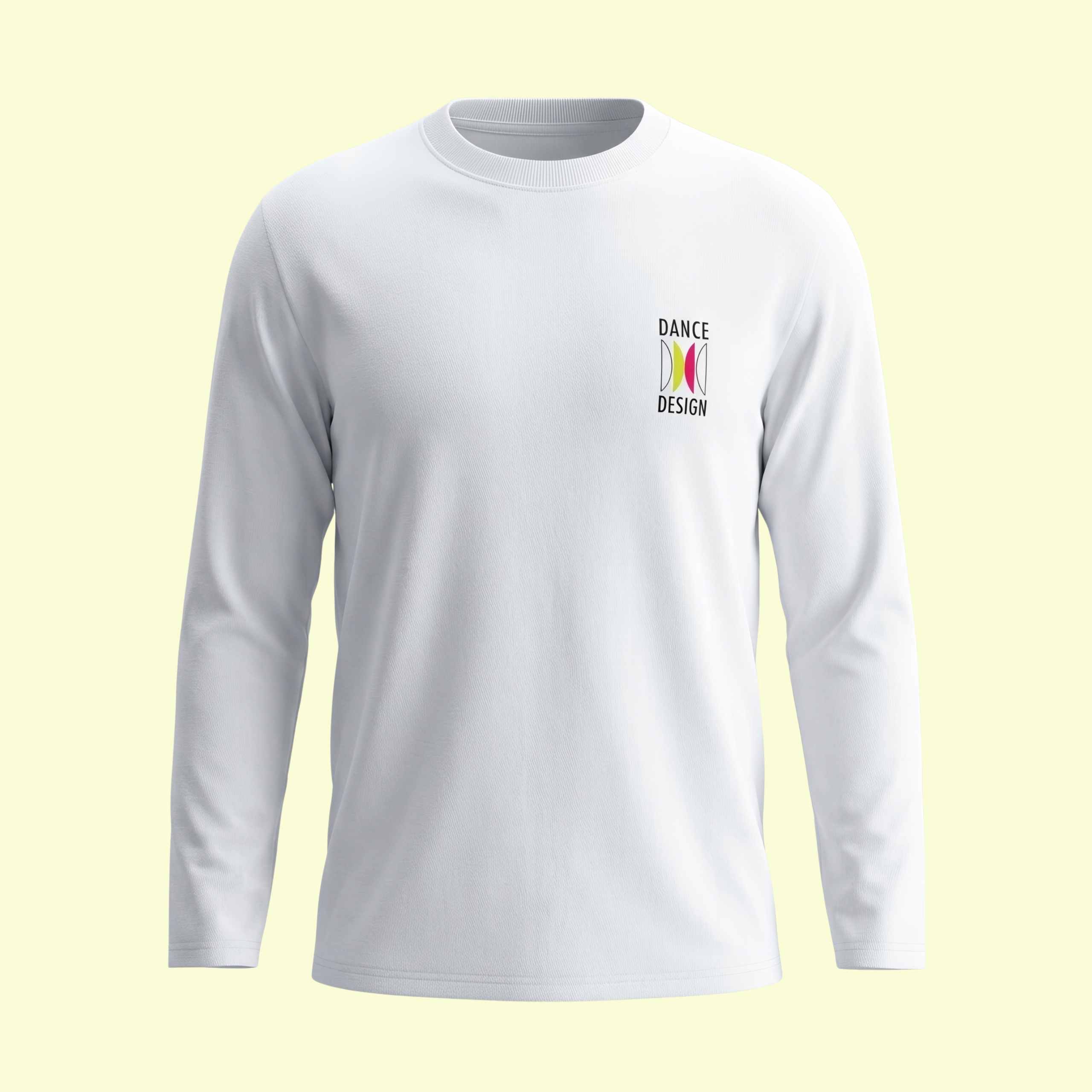 Dance Design Learn Social Dancing Unisex Full Sleeves White Tshirt - Flaunt Passion - India