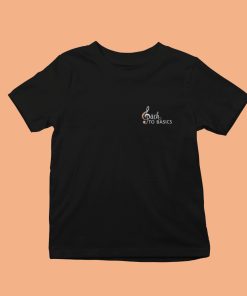 Bach 2 Basics Kids Black Tshirt Front